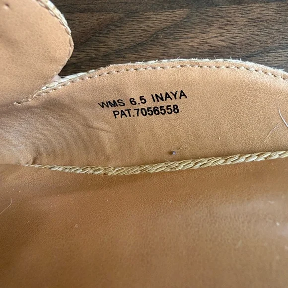 Dolce Vita Natural Raffia Pointed-Toe Slip-On Mules with Bow - Picture 6 of 6